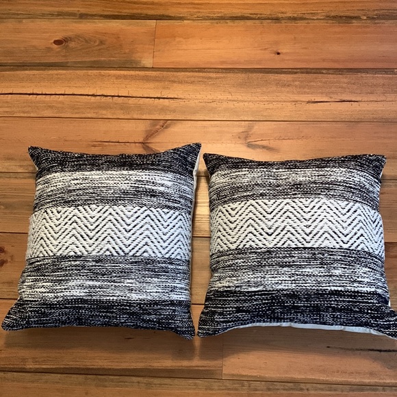 Other - Two Textured Throw Pillows